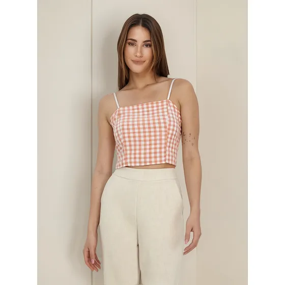 Top Mujer Mochi Elastizada