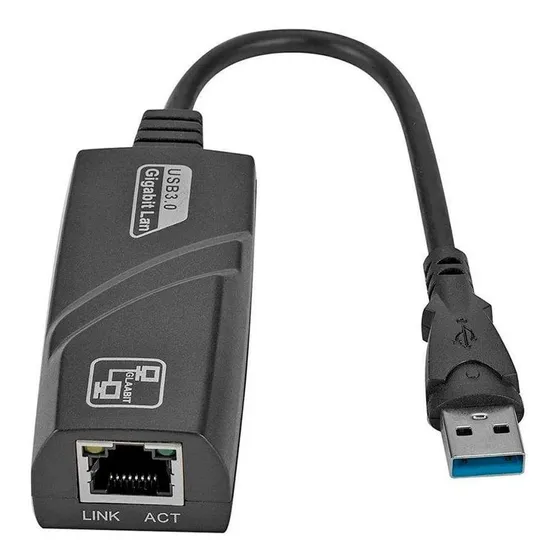Adaptador - Convertidor Lan Red Rj45 Ethernet A Usb 3.0 Pc