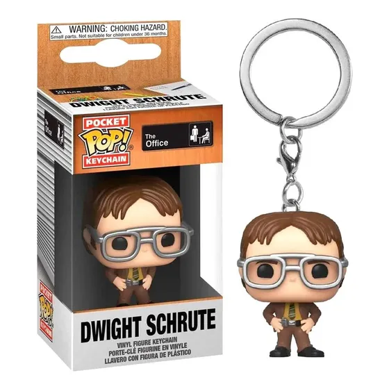 Funko Pop Llavero Dwight Schrute The Office Original
