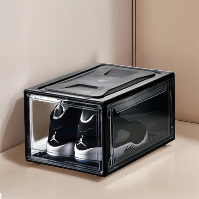 Caja De Almacenamiento Para Zapatillas De Acrilico Con Iman