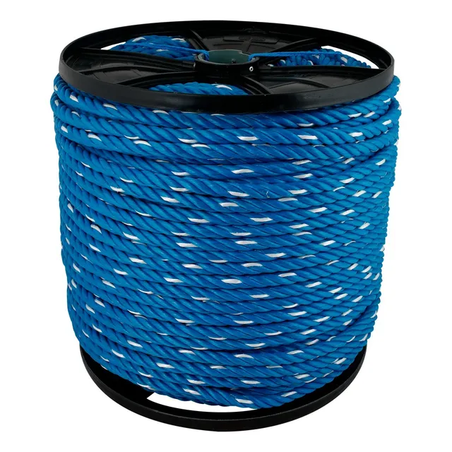 Cabo Soga Retorcida 10mm Para Fondeo Amarre Remolque X15 Mts