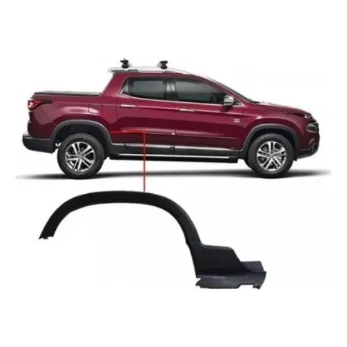 Moldura Para-lama Traseiro Esquerdo Fiat Toro Original