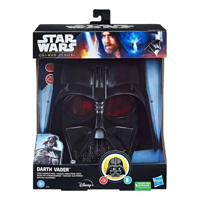 Máscara Electrónica Darth Vader Star Wars P/ Niño +5 Sonido 