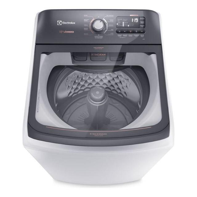 Máquina De Lavar 15kg Electrolux Premium (lec15) Cor Branco Máquina De Lavar 15kg Electrolux Premium (lec15) Cor Branco