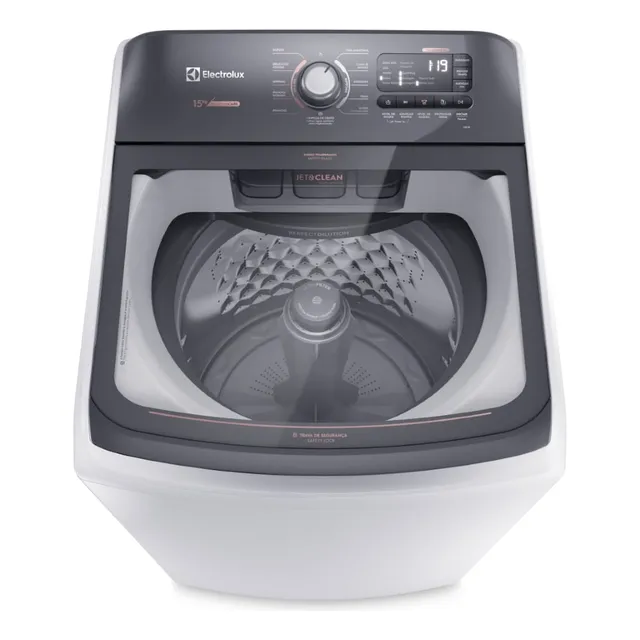 Máquina De Lavar 15kg Electrolux Premium (lec15) Cor Branco