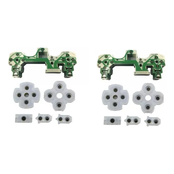Película Para Controle Ps4 2 Kit Borrachas Jdm Jds 040 