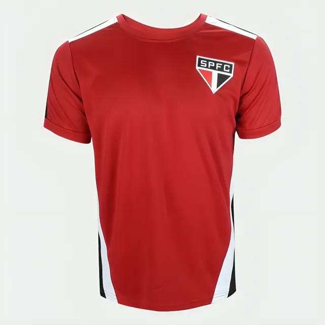 Camisa Camiseta São Paulo Oficial Licenciada Escudo Bordado
