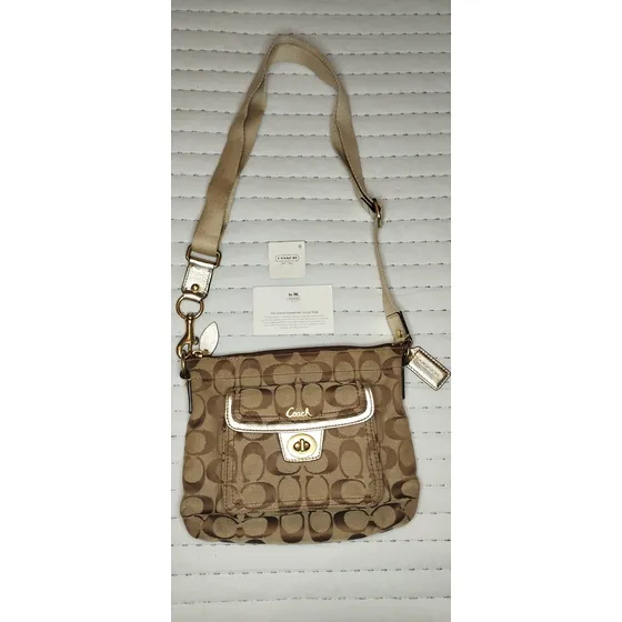 Cartera Bolso Bandolera Coach Dama Original Usada