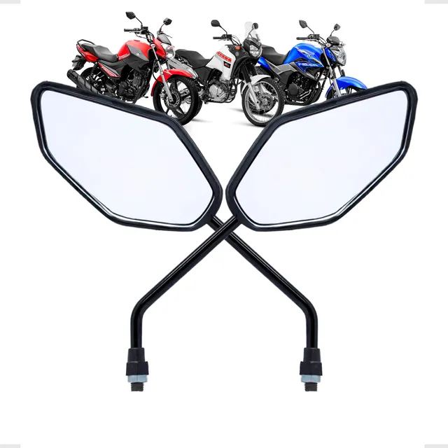 Par Retrovisor Fazer Crosser Lander Xj6 Tenere Factor 150