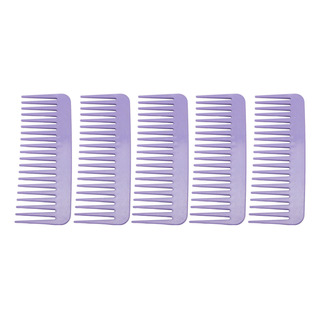 Peine Portátil De Dientes Anchos, 10 Unidades, Paja De Trigo Peine Portátil De Dientes Anchos, 10 Unidades, Paja De Trigo