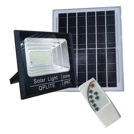 Foco Reflector Solar Interior Y Exterior 300w