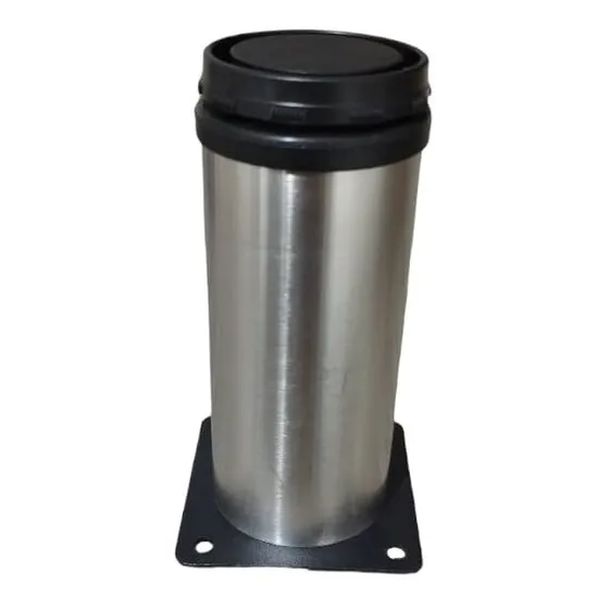 Pata Para Mueble Acero Inoxidable 12cm