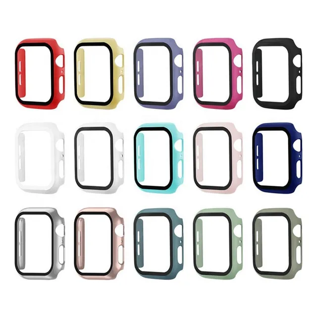 Protector Carcasa Slim + Glass Para Apple Watch