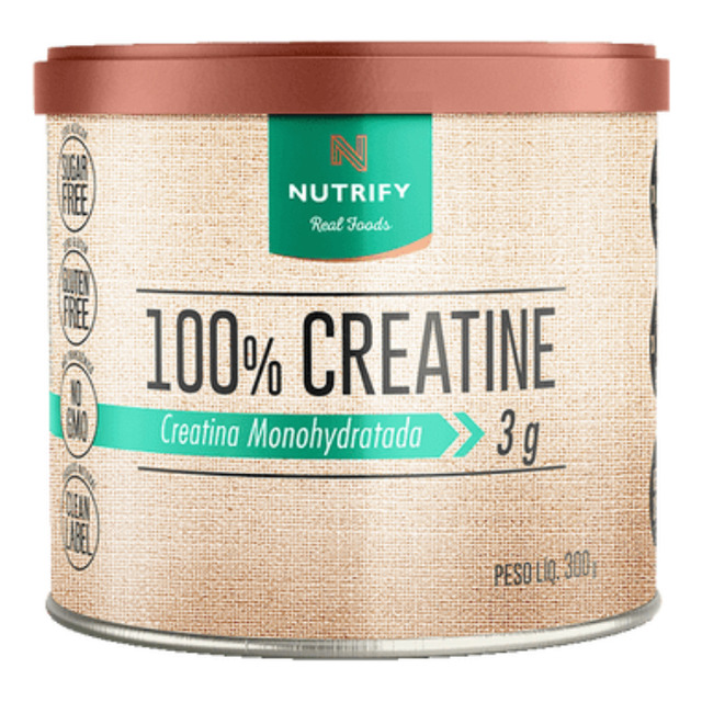 Creatina 100% Monohidratada 300g Nutrify Creatina 100% Monohidratada 300g Nutrify