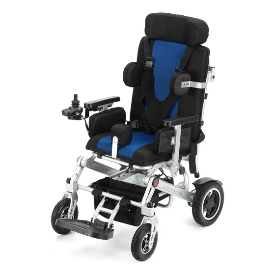 Silla De Ruedas Eléctrica Ligera Y Plegable Para Niños