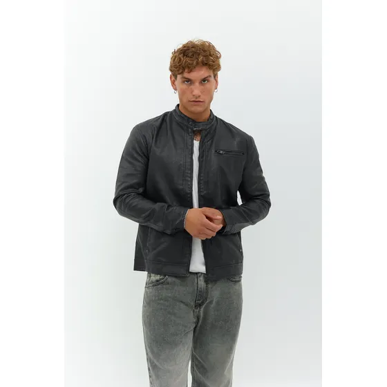 Campera Ecocuero Hombre Premium Importada I Am