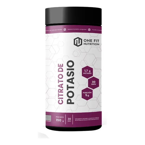 Citrato De Potasio - One Fit Nutrition Sabor Neutro