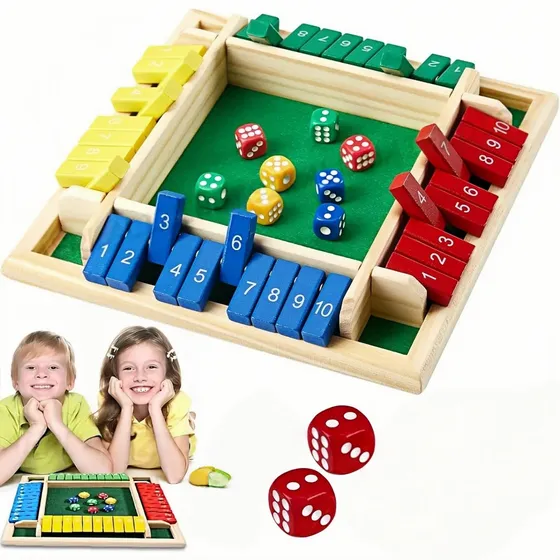 Juegos De Dados De Mesa, Juego De Caja Cerrada De Para