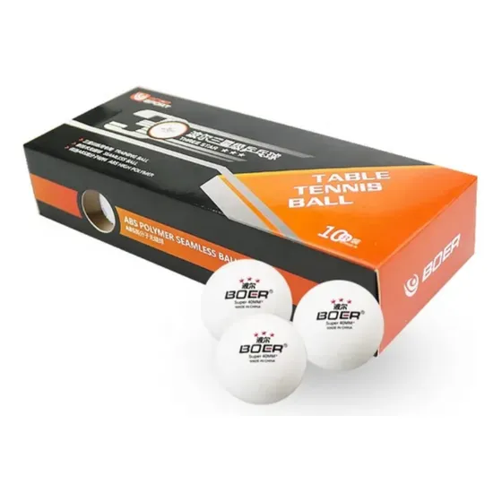 Set Pelota De Ping Pong 3 Estrellas Caja De 10 Unidades