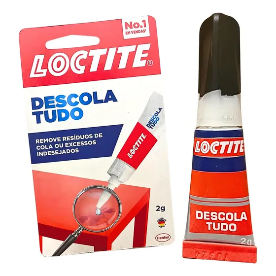 Descola Tudo Removedor Tira Cola Gel Super Bonder Loctite 2g