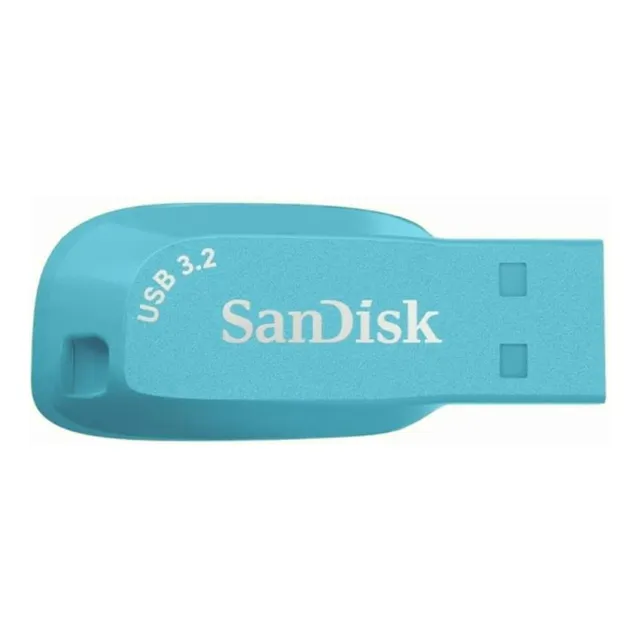Sandisk Memoria Usb Ultra Shift 128gb Usb 3.2 Azul Turquesa