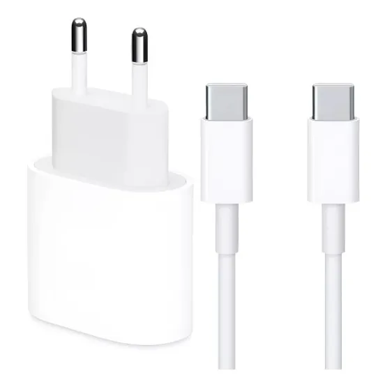 Cargador Original Para iPhone 15 16 Apple 20w + Cable C A C