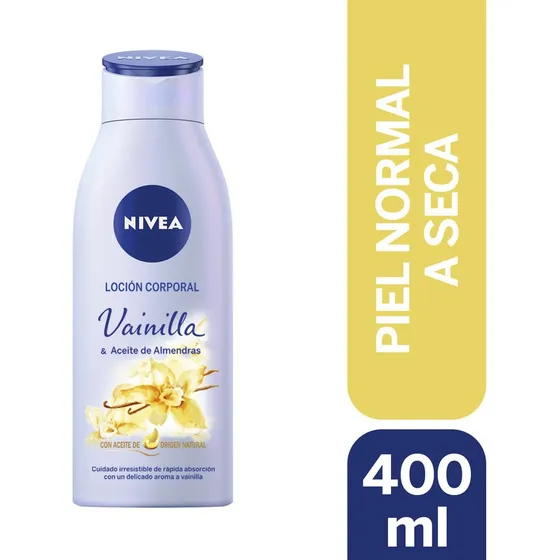 Loción Corporal Nivea Vainilla & Aceite De Almendras 400ml