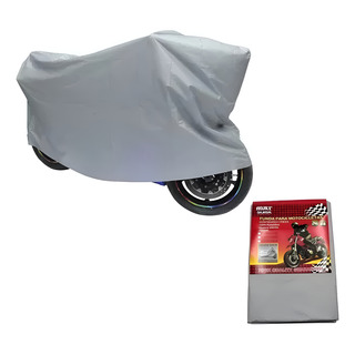 Funda Para Moto Xl 140x240cm Gris Portátil Funda Para Moto Xl 140x240cm Gris Portátil