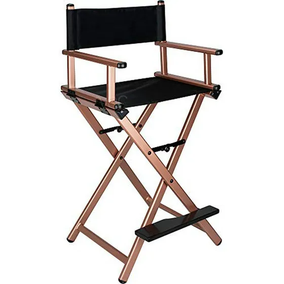 Silla Director De Maquillaje Profesional Plegable, Ligera Y 