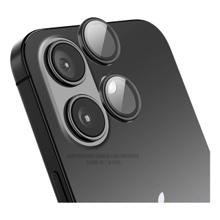 Protector De Camara Para iPhone 16 16 Plus Lente Mica 9h Protector De Camara Para iPhone 16 16 Plus Lente Mica 9h