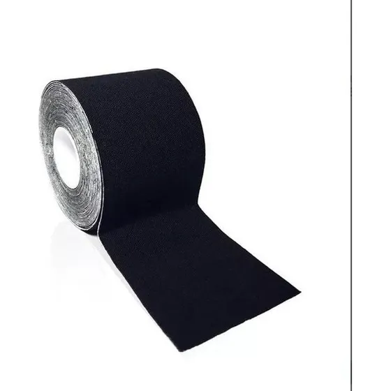 Cinta Kinesiologica Venda Terapia Kinesiotape 2.5cm Color Negro