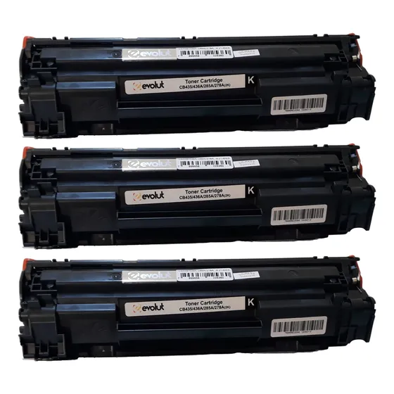 3x Toner Para Hp P1102w M1120 1522 M1132 Compatível Barato