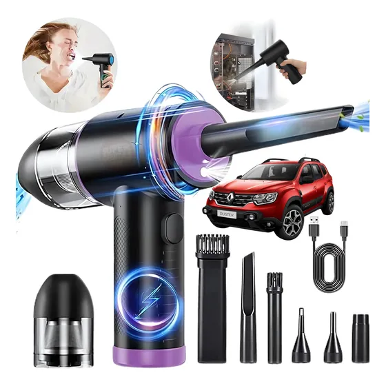 Aspiradora Sopladora Para Auto 2 En 1 Inalámbrica Recargable