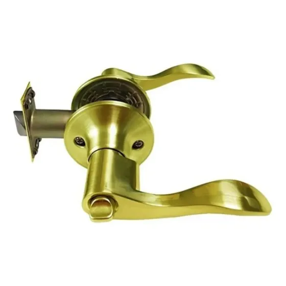 Cerradura Manija Recamara  Laton Brillante Dexterroyal