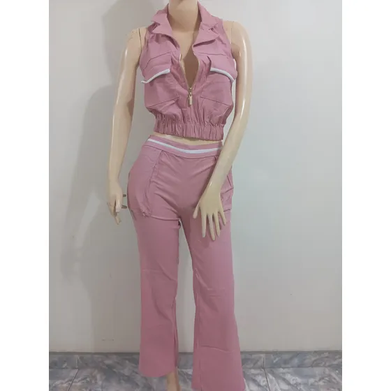 Conjunto De Pantalón Para Dama Tipo Skiny