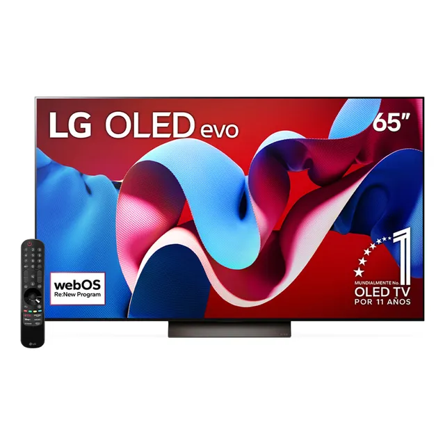 Pantalla LG Oled Evo 4k Smart Tv 2024 Thinq Ai Oled65c4psa
