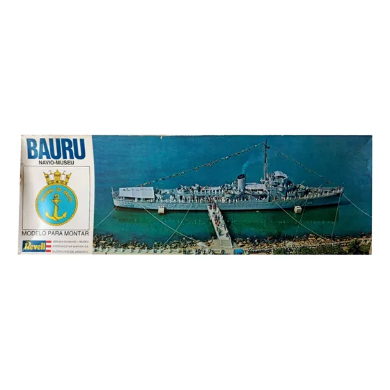 Plastimodelismo - Revell - Navio Militar Bauru ( Relíquia )