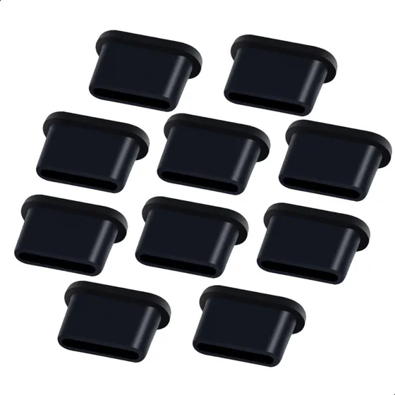 10 Tampas Proteção Usb-c Anti Poeira Desktop Notebook Games