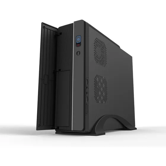 Gabinete Slim Acteck Bern M-atx M-itx Lector Sd Fuente 500