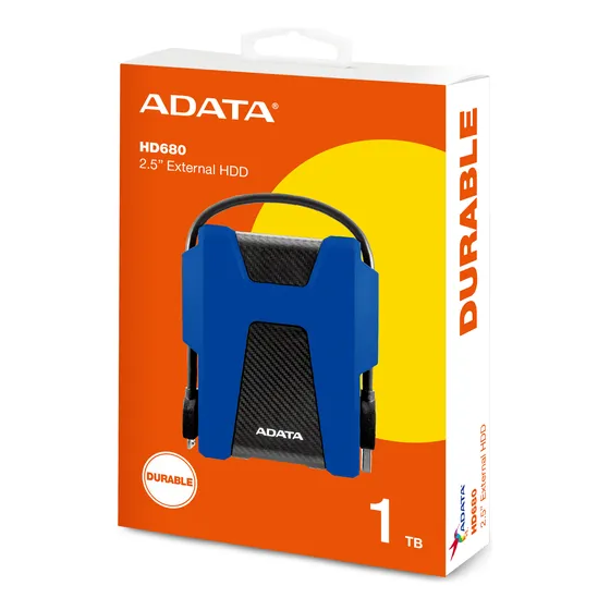 Disco Duro Portatil Durable 2.5 Externo 1tb Adata Hd680 Ima