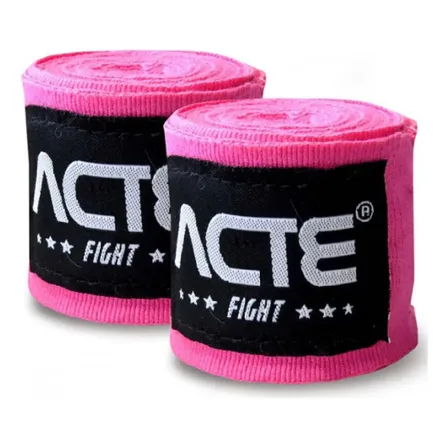 Bandagem Elastica P8-r 3,5 Metros Rosa Acte Sports
