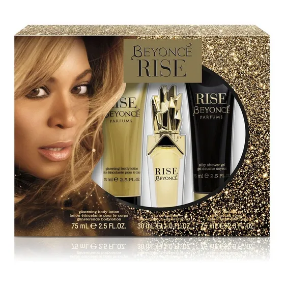 Set Perfume+locion+jabon Beyoncé Rise Regalo Original