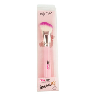 Pink Up, Brocha Angular Para Rubor, Cerdas Suaves, Pk15 Pink Up, Brocha Angular Para Rubor, Cerdas Suaves, Pk15