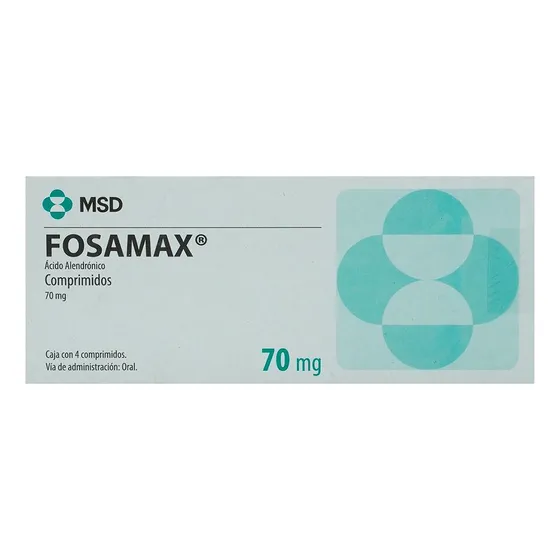 Fosamax Comprimido 70 Mg, 4 Comprimidos