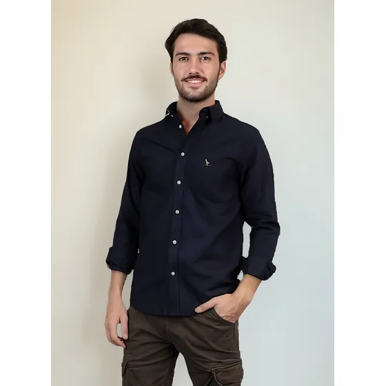 Camisa Hombre Lisa Raidistas -agrolact