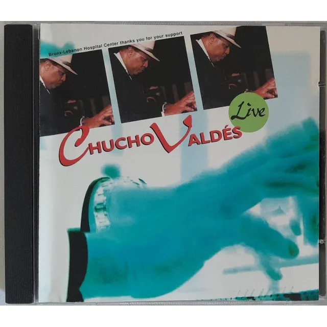 Chucho Valdés. Live. Cd Original Usado. Qqf. Ag.