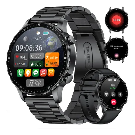 Bluetooth Smartwatch Resistente À Água Relógio Inteligente