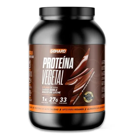 Proteína Vegetal - Dulce De Leche - 33 Servicios - Gohard