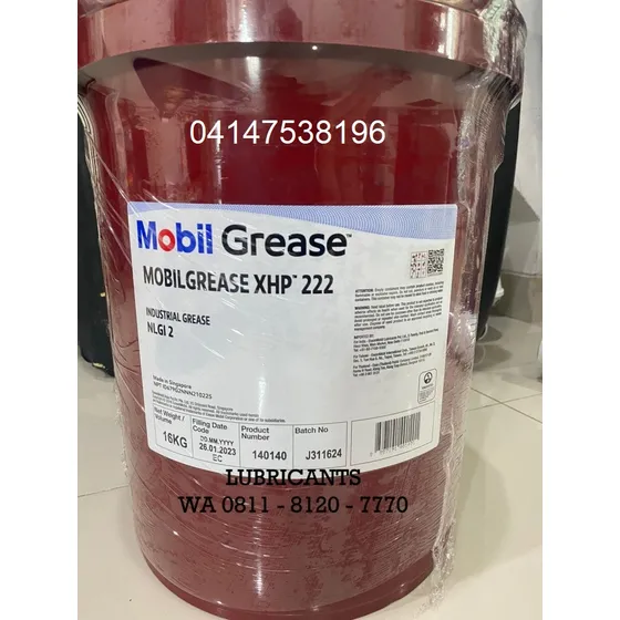 Mobil Grease Xhp 222 Grasa 16 Kg Paila