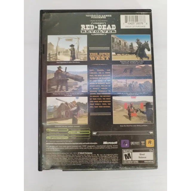 Red Dead Revolver Para Xbox Clasico